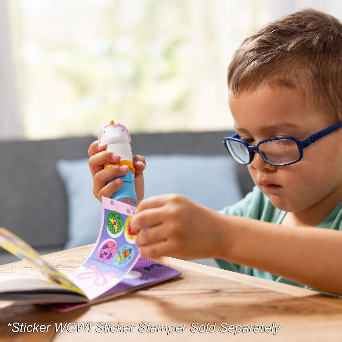 Sticker WOW!® Mini Activity Pad & Refill Stickers - Favorite Things (200+ Stickers Stamper Not Included)