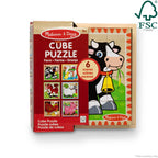 Farm Cube Puzzle - 16 Pieces
