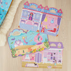 Puffy Sticker Bundle - Dress-Up Princess and Mermaid