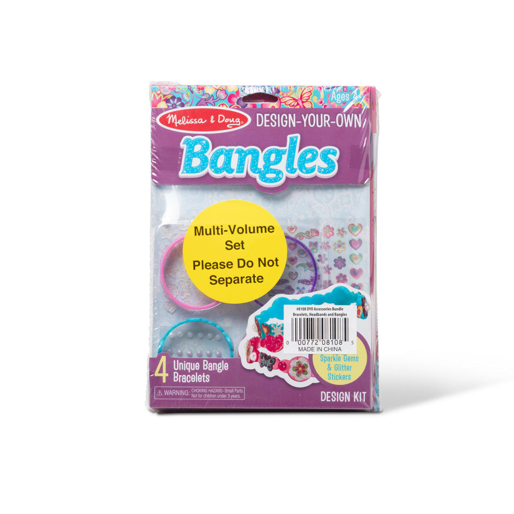 DYO Accessories Bundle - Bracelets Headbands and Bangles