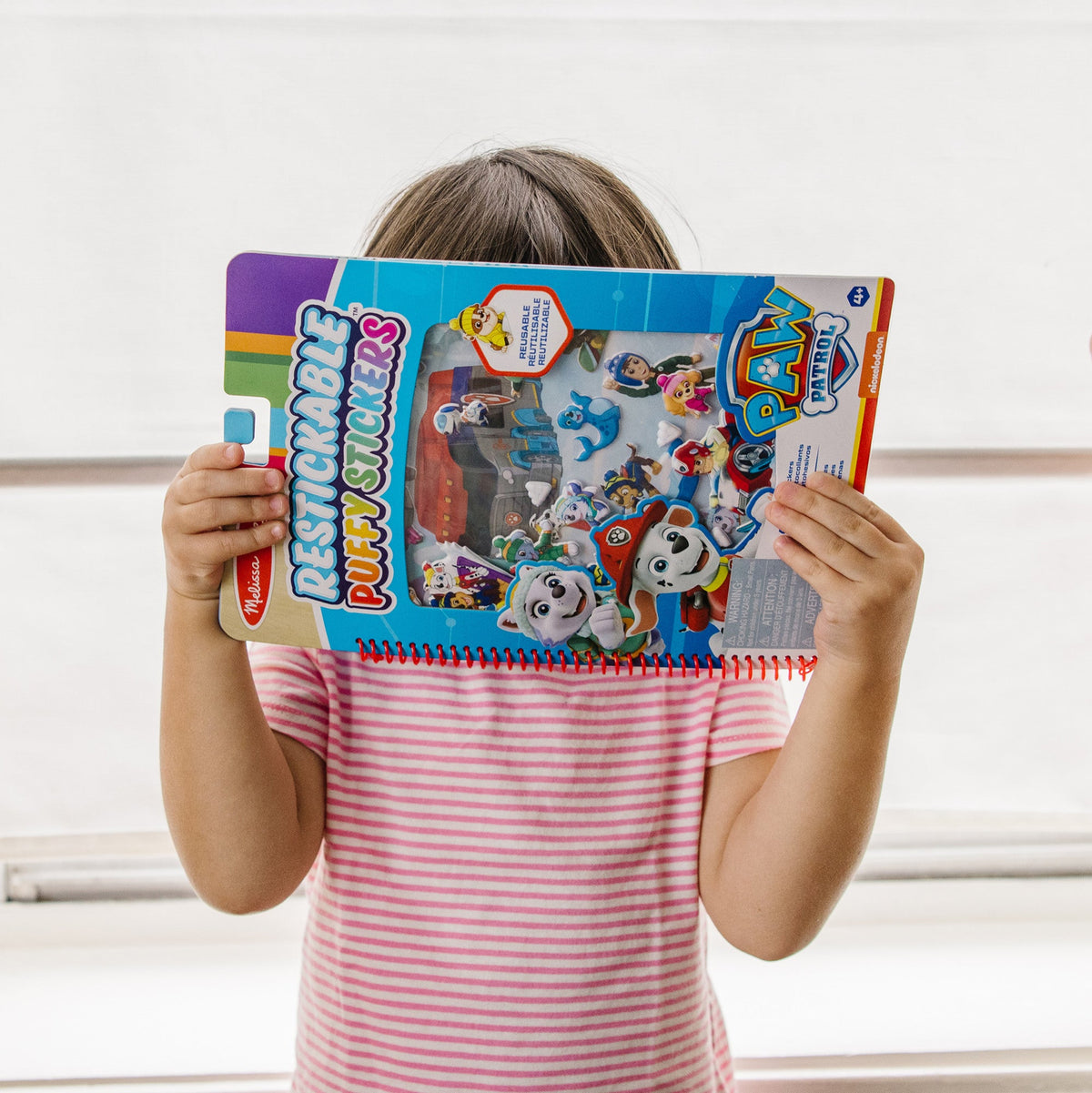 PAW Patrol Restickable Puffy Stickers -Jake's Mountain