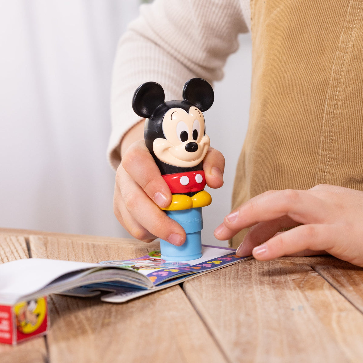 Sticker WOW!™ Disney Mickey Mouse Bundle: Activity Pad & Sticker Stamper + Mini Activity Pad and 200 Refill Stickers