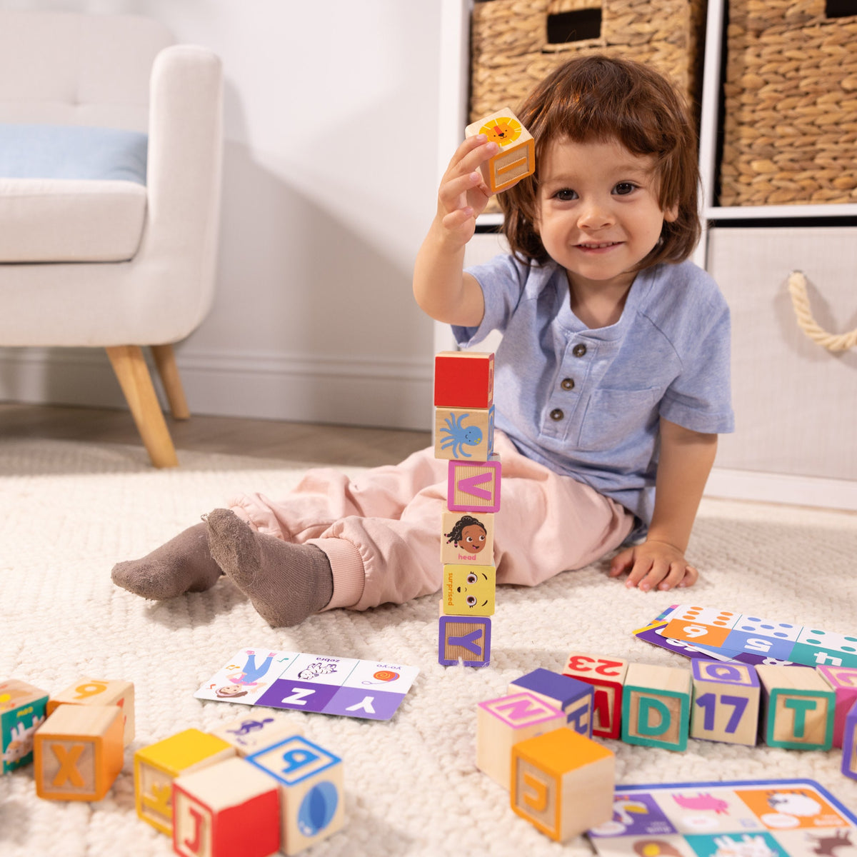 Ms. Rachel™Wooden Learning Blocks