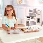 Natural Play: Play Draw Create Reusable Drawing & Magnet Kit – Princesses