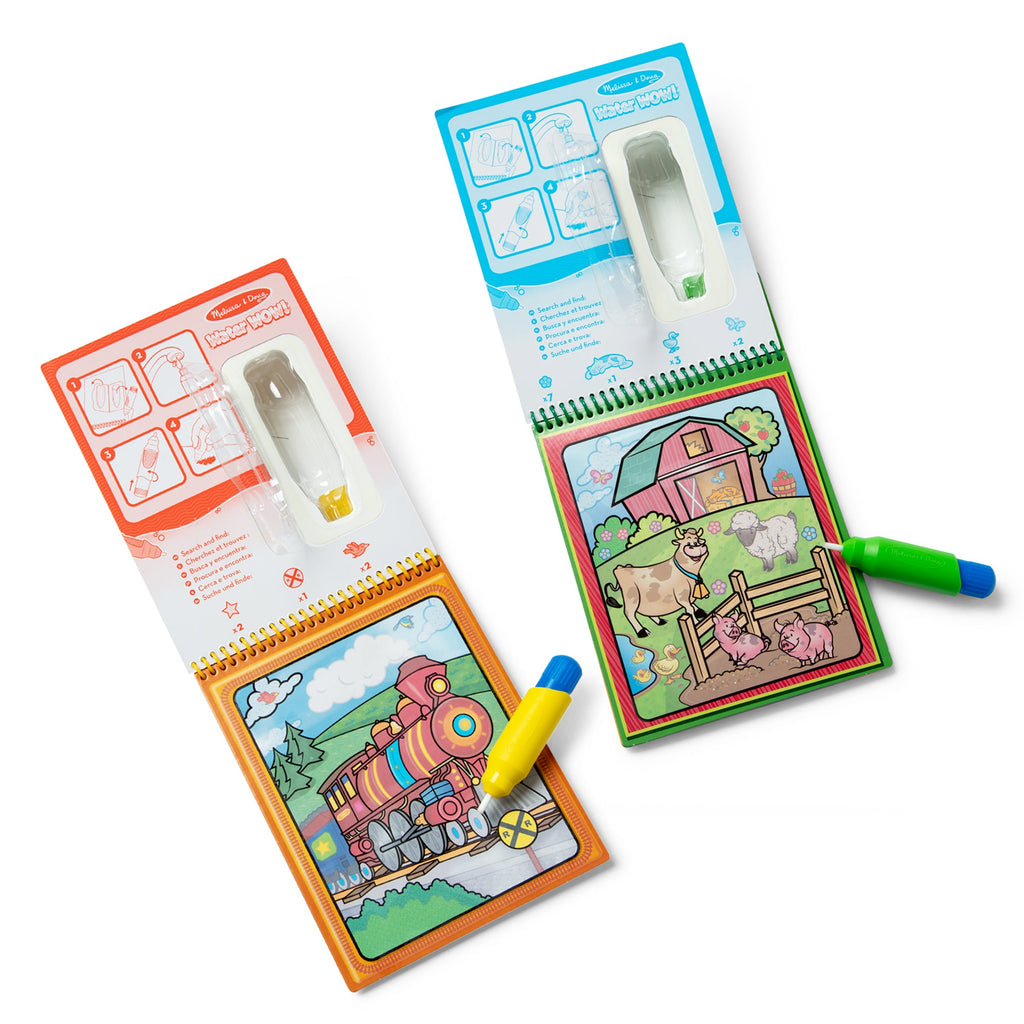 Water WOW! 2-Pack – Animals Vehicles