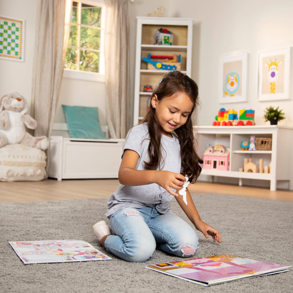 Reusable Sticker Pad Bundle - Fairy Princess Dress-Up and Play House