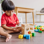 Stack Sort & Pound Wooden Toy Collection