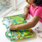 Puffy Sticker Play Set 3-Pack: On the Farm Safari Chipmunk House