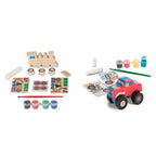Created by Me!™ Vehicles Craft Kit 2-Pack: Monster Truck Train