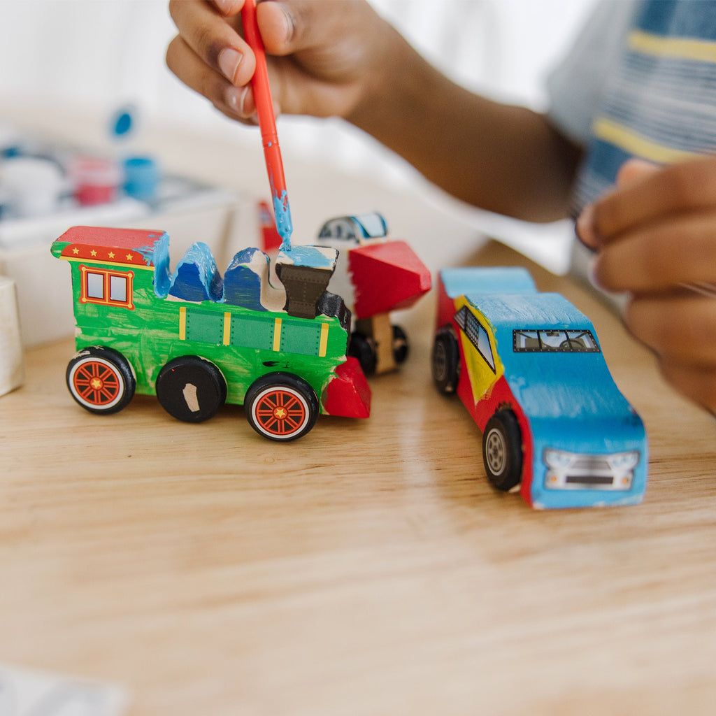Createed by Me!™ Vehicle Craft Kit 3-Pack: Plane Train Race Car
