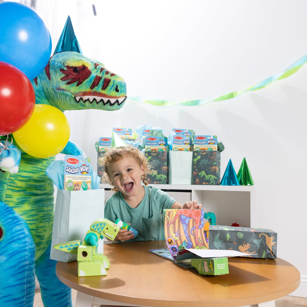 Sticker WOW!® Activity Pad & Sticker Stamper 12-PACK- Dinosaur