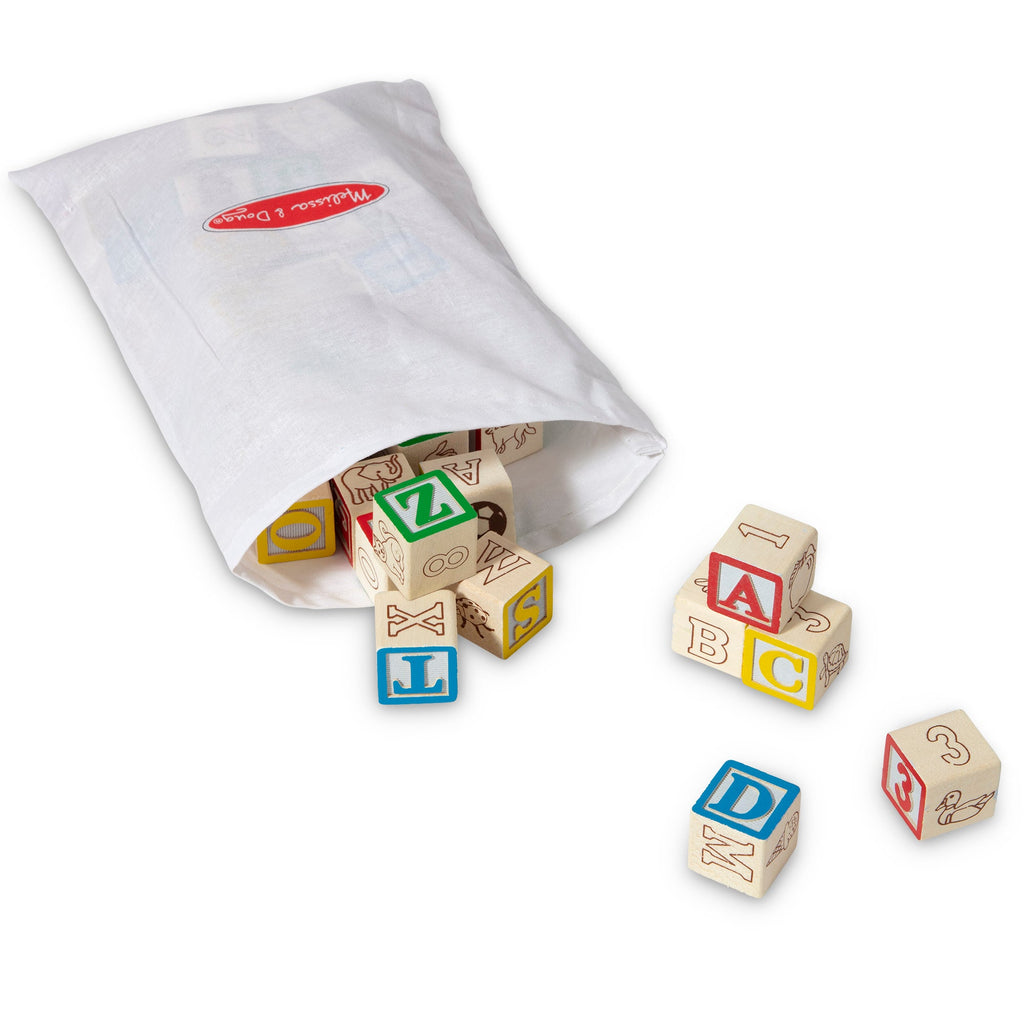 Wooden ABC\/123 Blocks