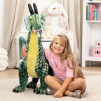 Winged Dragon Lifelike Plush Stuffed Animal