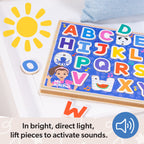 Ms. Rachel™Wooden Phonics Alphabet Sound Puzzle - 26 Pieces