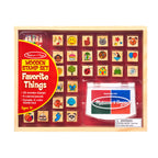 Wooden Favorite Things Stamp Set