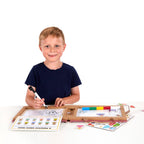 Natural Play: Play Draw Create Reusable Drawing & Magnet Kit – Princesses