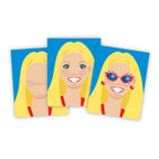 Make-a-Face Sticker Pad - Fashion Faces