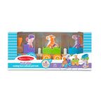 First Play Wooden Rocking Farm Animals Pull Train
