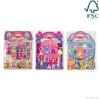 Puffy Sticker Bundle - Dress-Up Princess and Mermaid