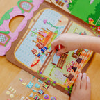 Puffy Sticker Play Set 3-Pack: On the Farm Safari Chipmunk House