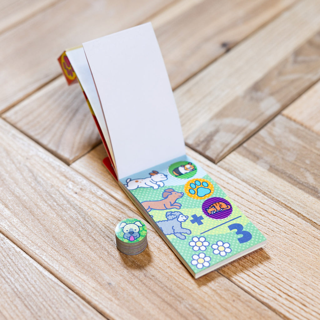 Sticker WOW!® Mini Activity Pad & Refill Stickers - Pets (200+ Stickers Stamper Not Included)
