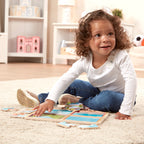 Natural Play Wooden Puzzle: Ready Set Go