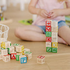 Wooden ABC\/123 Blocks