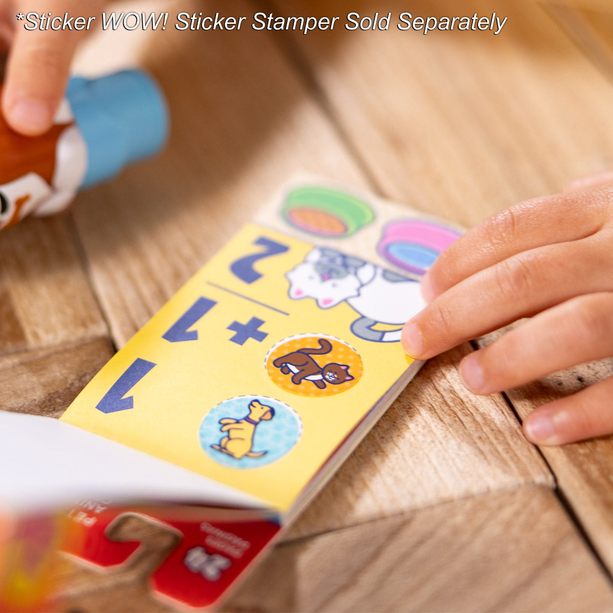 Sticker WOW!™ Mini Activity Pad and Refill Stickers 4-Pack (Dinosaur Pets Favorite Things Surprise Pack 1) - Stamper Not Included