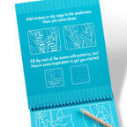On the Go Scratch Art Color-Reveal Pad -Sea Life
