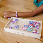 Created by Me! Heart Beads Wooden Bead Kit