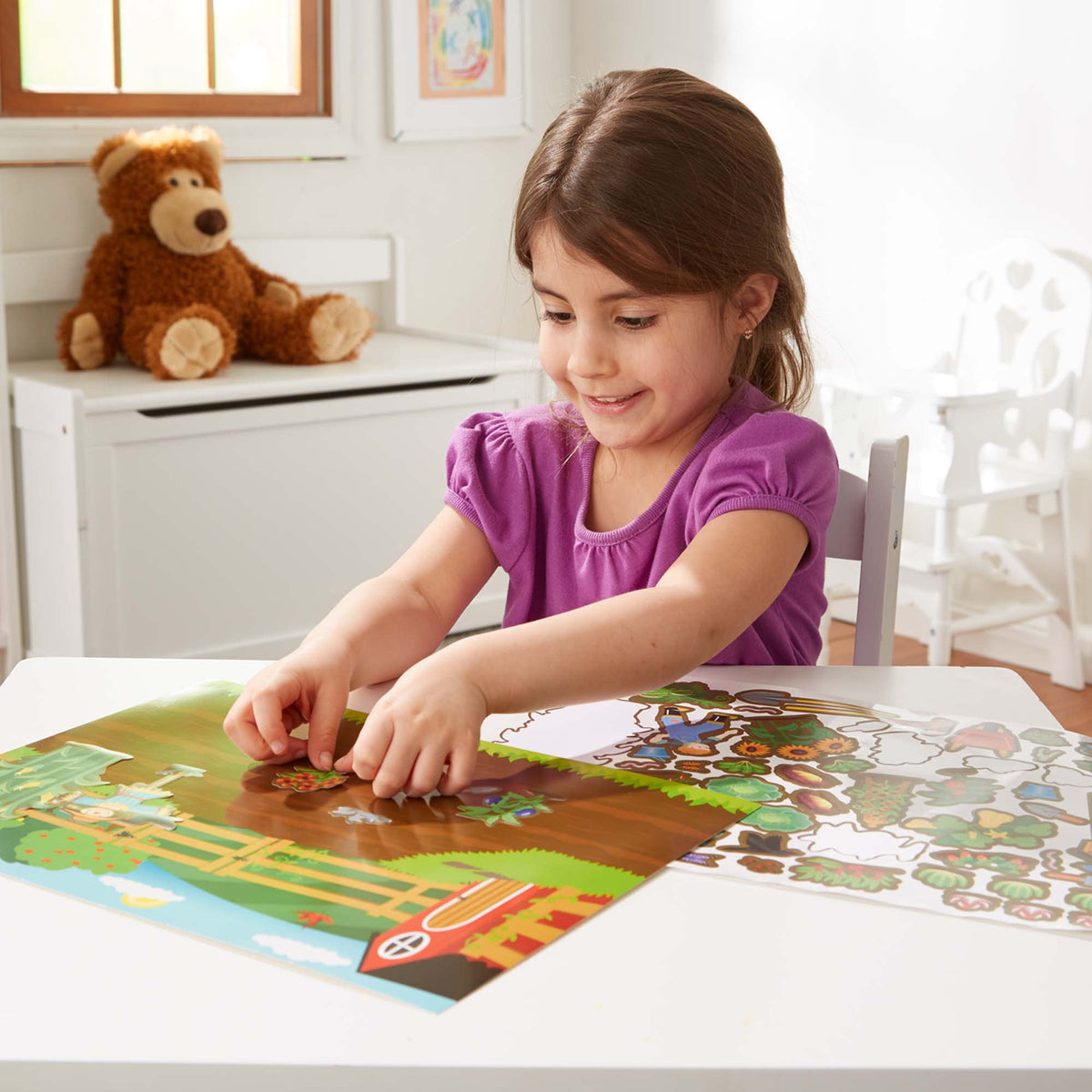 Reusable Sticker Pad 3-Pack: Jungle Farm Under the Sea