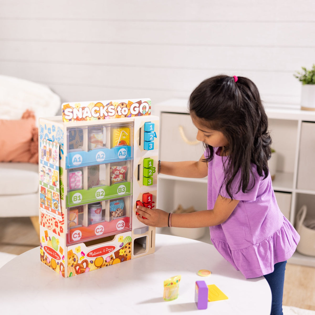 Sort Stock Select Wooden Vending Machine Play Set