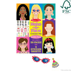 Make-a-Face Sticker Pad - Fashion Faces