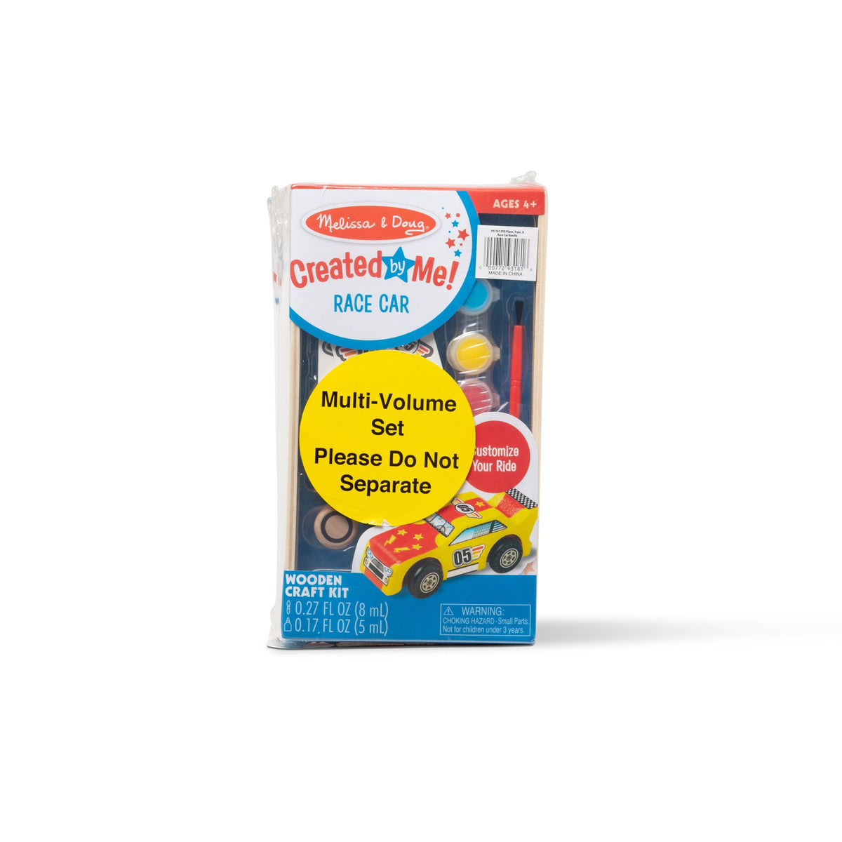 Createed by Me!™ Vehicle Craft Kit 3-Pack: Plane Train Race Car