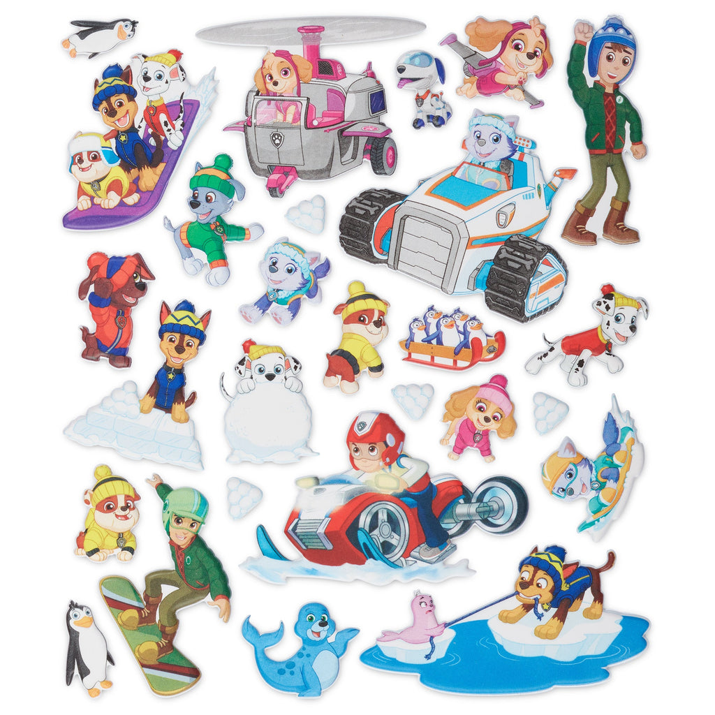 PAW Patrol Restickable Puffy Stickers -Jake's Mountain