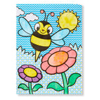 My First Paint With Water Kids' Art Pad With Paintbrush - Cheerleaders Flowers Fairies and More