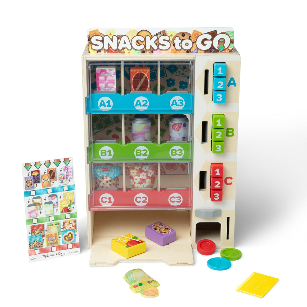 Sort Stock Select Wooden Vending Machine Play Set