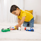 Wooden Town Vehicles Set
