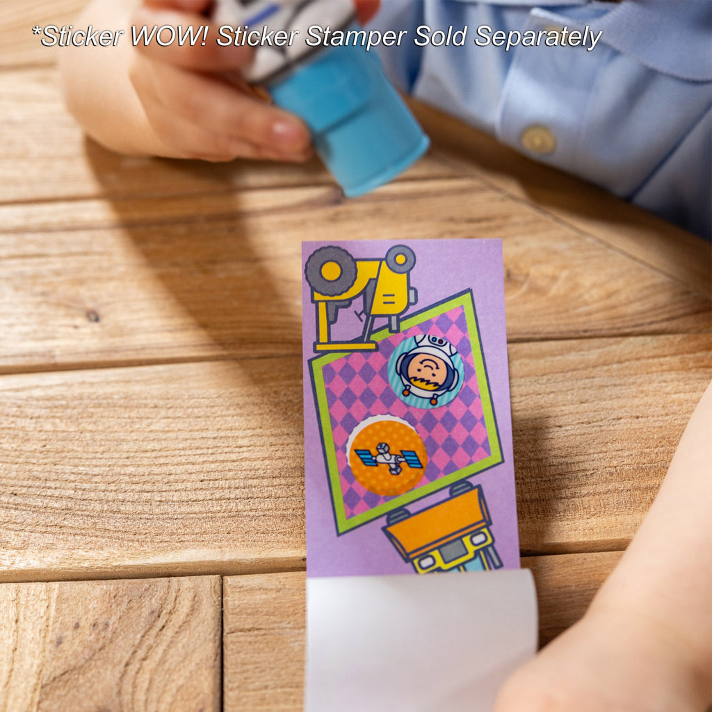 Sticker WOW!® Mini Activity Pad & Refill Stickers - Surprise Pack 1 (200+ Stickers Stamper Not Included)