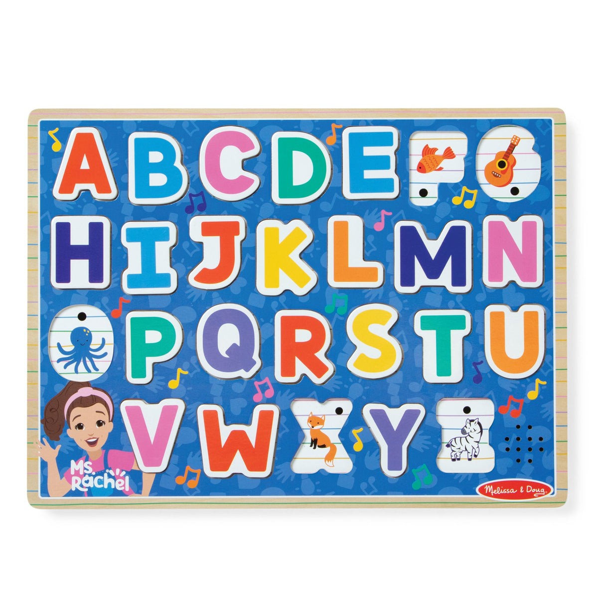 Ms. Rachel™Wooden Phonics Alphabet Sound Puzzle - 26 Pieces