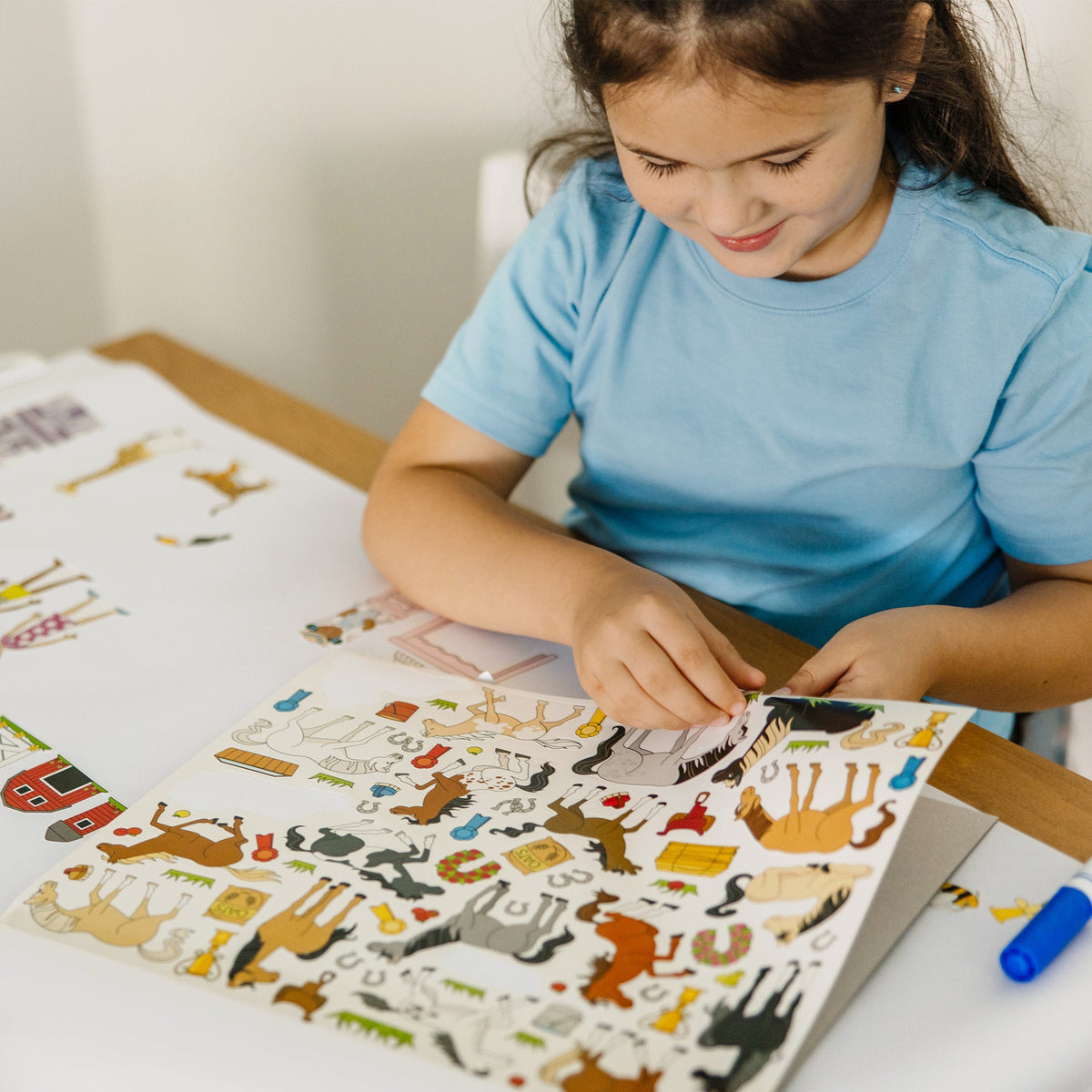 Princess Fairy Animals & More Coloring and Sticker Pad Bundle