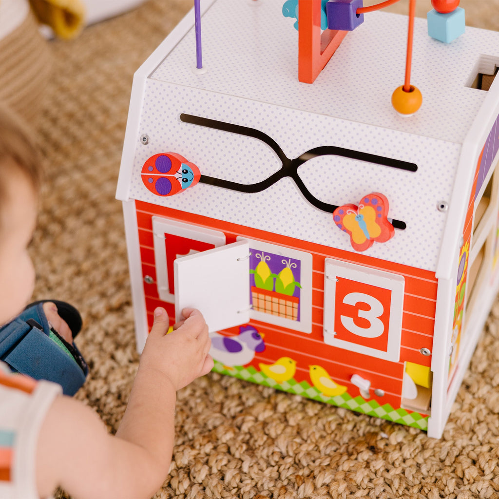 First Play Slide Sort & Roll Activity Barn