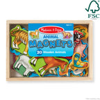 Wooden Animal Magnets