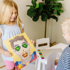 Make-a-Face Sticker Pad - Crazy Characters