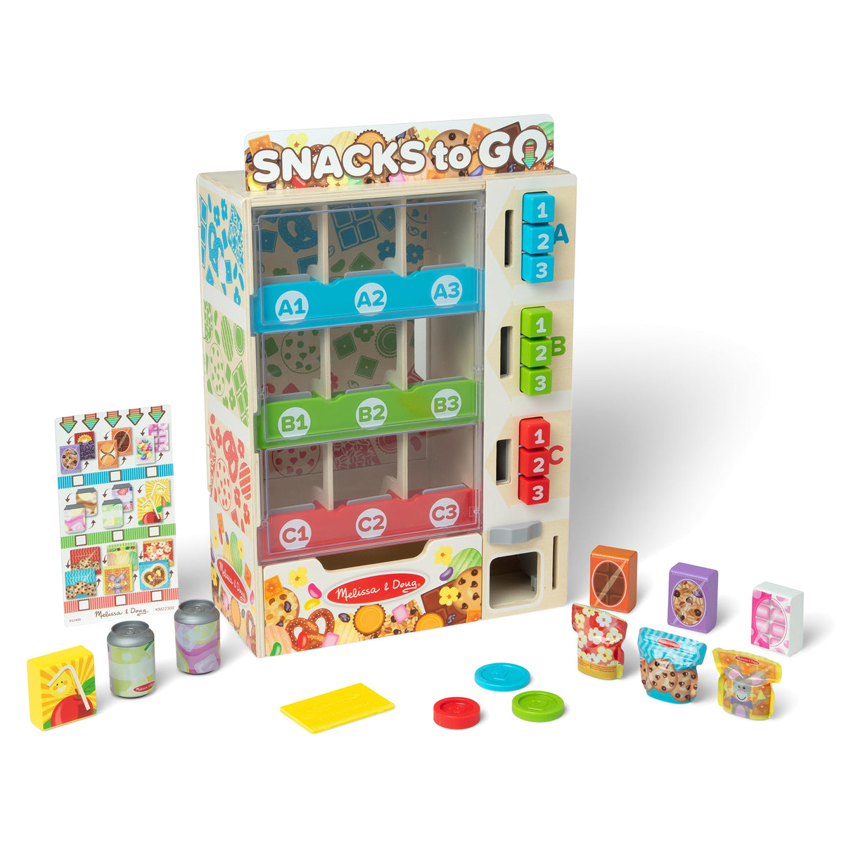 Sort Stock Select Wooden Vending Machine Play Set