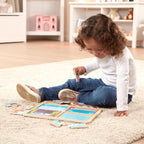 Natural Play Wooden Puzzle: Ready Set Go