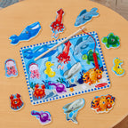 Fishing Magnetic Puzzle Game - 10 Pieces