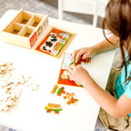 Farm Animals Jigsaw Puzzles in a Box