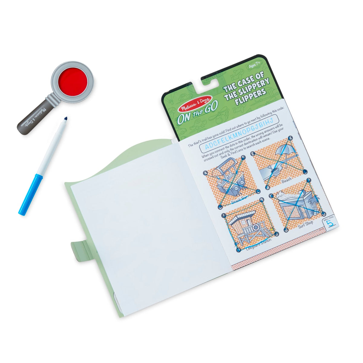 Secret Decoder Set - Case of the Slippery Flippers