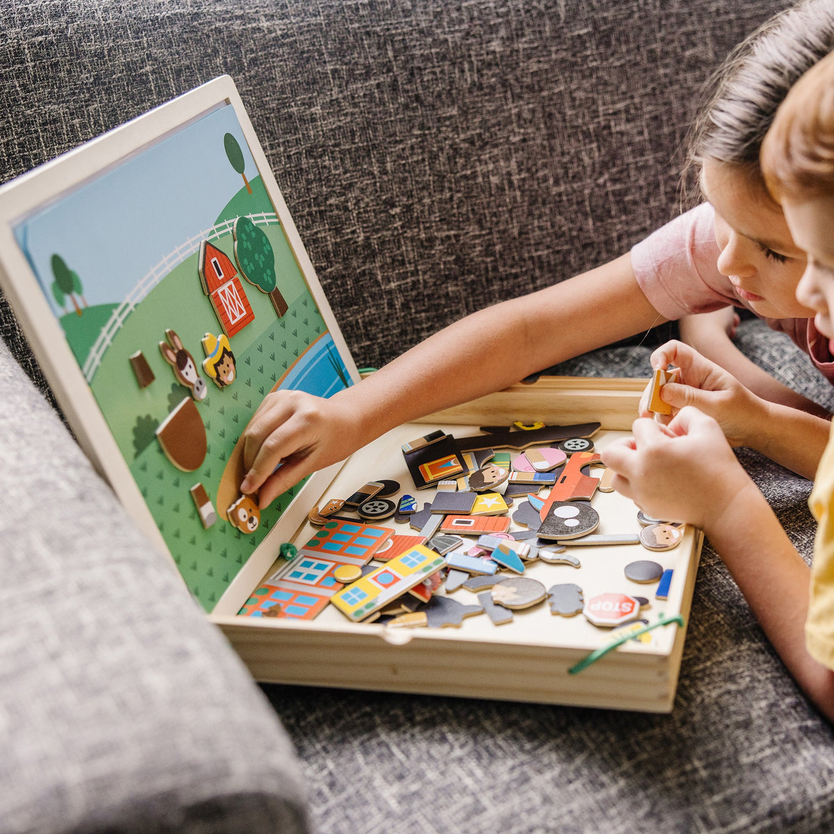 Magnetic Matching Picture Game